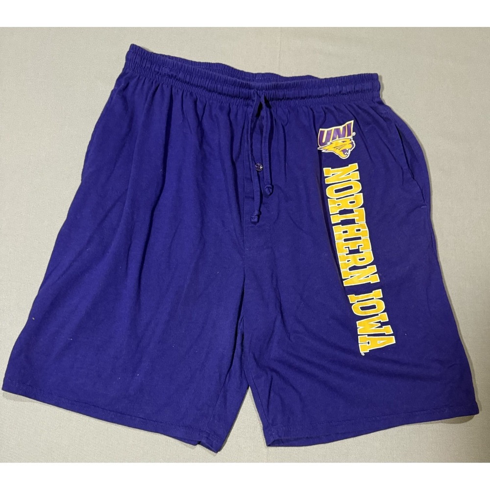 Sideline UNI Panthers Shorts Mens L Large Drawstring Pockets Button